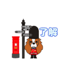 キャバリア ロンドン 3（個別スタンプ：4）