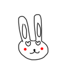 うさぎ01（個別スタンプ：2）