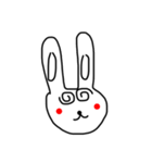 うさぎ01（個別スタンプ：3）
