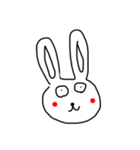 うさぎ01（個別スタンプ：6）