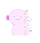 表情豊かなウーパー（個別スタンプ：7）