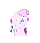 表情豊かなウーパー（個別スタンプ：14）