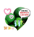 写真で挨拶スタンプ（個別スタンプ：7）