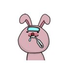 PINK PINK Rabbit 日常（個別スタンプ：12）