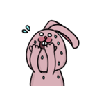 PINK PINK Rabbit 日常（個別スタンプ：15）