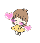 よく使う言葉女の子（個別スタンプ：33）