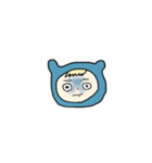 恐怖に顔が歪むちゃん（ミニ）（個別スタンプ：15）