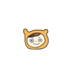 恐怖に顔が歪むちゃん（ミニ）（個別スタンプ：19）