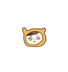 恐怖に顔が歪むちゃん（ミニ）（個別スタンプ：20）