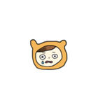 恐怖に顔が歪むちゃん（ミニ）（個別スタンプ：24）