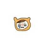恐怖に顔が歪むちゃん（ミニ）（個別スタンプ：25）