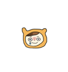 恐怖に顔が歪むちゃん（ミニ）（個別スタンプ：26）