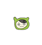 恐怖に顔が歪むちゃん（ミニ）（個別スタンプ：29）