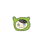 恐怖に顔が歪むちゃん（ミニ）（個別スタンプ：30）