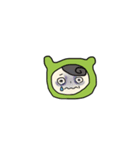 恐怖に顔が歪むちゃん（ミニ）（個別スタンプ：32）