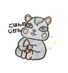色鉛筆にゃんこ（個別スタンプ：3）