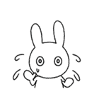 ノーコメントうさぎ 2（個別スタンプ：2）