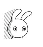 ノーコメントうさぎ 2（個別スタンプ：7）