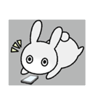 ノーコメントうさぎ 2（個別スタンプ：18）
