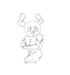 たのしみうさぎ（個別スタンプ：5）