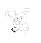 たのしみうさぎ（個別スタンプ：9）