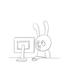 たのしみうさぎ（個別スタンプ：29）