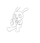 たのしみうさぎ（個別スタンプ：30）