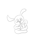 たのしみうさぎ（個別スタンプ：31）