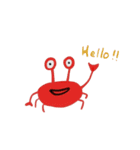 カニのウィリー（個別スタンプ：10）