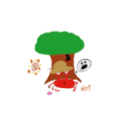 カニのウィリー（個別スタンプ：13）