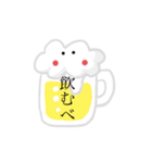 シンプルだず（個別スタンプ：3）