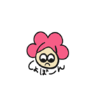 ピンクアフロちゃんの日常会話（個別スタンプ：10）