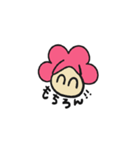 ピンクアフロちゃんの日常会話（個別スタンプ：14）