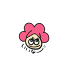 ピンクアフロちゃんの日常会話（個別スタンプ：23）