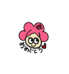ピンクアフロちゃんの日常会話（個別スタンプ：26）
