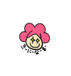 ピンクアフロちゃんの日常会話（個別スタンプ：31）