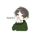 クロくんすたんぷ（個別スタンプ：5）