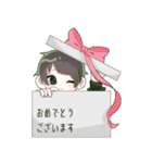 クロくんすたんぷ（個別スタンプ：6）