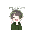 クロくんすたんぷ（個別スタンプ：8）