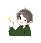 クロくんすたんぷ（個別スタンプ：12）