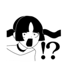 無彩色な彼女たち（個別スタンプ：18）