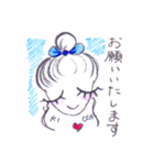 笑顔りかスタンプ（個別スタンプ：18）