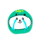 しろめぱんだ。使いやすさとは編。（個別スタンプ：2）