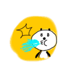 しろめぱんだ。使いやすさとは編。（個別スタンプ：14）