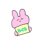 かんばんうさぎ（個別スタンプ：9）