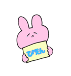 かんばんうさぎ（個別スタンプ：20）