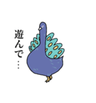 喋るデブ鳥たち（個別スタンプ：22）