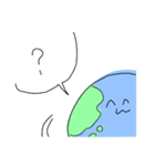 ぼく地球くん（個別スタンプ：7）