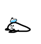 手描きアザラシ(♂)（個別スタンプ：6）