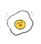 ゆるいめだまやき（個別スタンプ：1）
